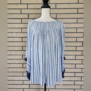 Step in Style Blouse | Bohemian top Size 1X